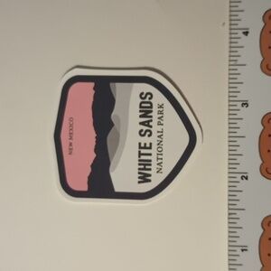 10/$10 National Park Phone Water Bottle Laptop Tablet Sticker Decal White Sands